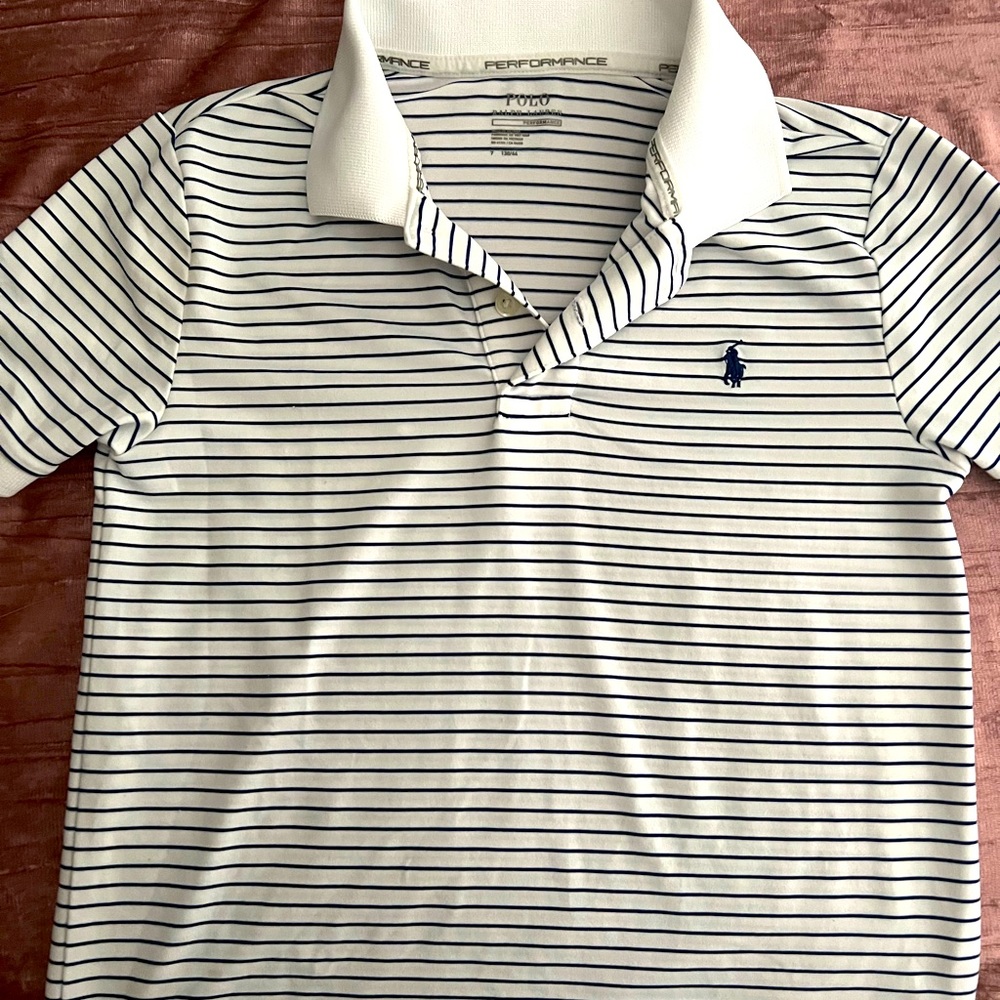 Boys size 7 RL Polo golf shirt!! Great condition!